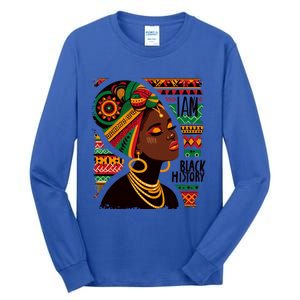 Junenth 1865 Celebrate Freedom Celebrating Black Gift Tall Long Sleeve T-Shirt