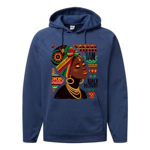 Junenth 1865 Celebrate Freedom Celebrating Black Gift Performance Fleece Hoodie