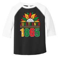 Juneteenth 1865 Celebration Artwork Toddler Fine Jersey T-Shirt