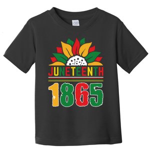 Juneteenth 1865 Celebration Artwork Toddler T-Shirt