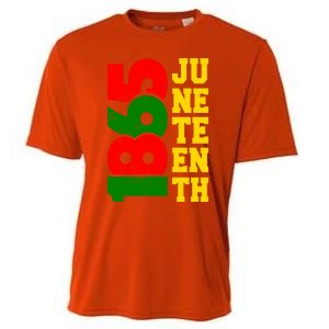 Juneteenth 1865 Celebrate Black Pride Freedom Day Cute Gift Cooling Performance Crew T-Shirt