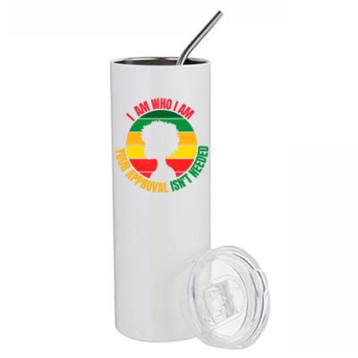 Junenth 1865 Cute Gift Freedom Black History June 19 Meaningful Gift Stainless Steel Tumbler