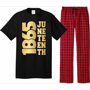 Juneteenth 1865 Celebrate Freedom Day Black Pride Gift Pajama Set