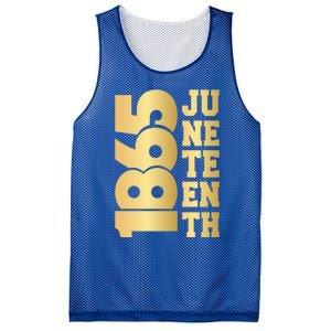 Juneteenth 1865 Celebrate Freedom Day Black Pride Gift Mesh Reversible Basketball Jersey Tank