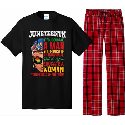 Juneteenth 1865 Celebrating Black Women Our Black Mothers Pajama Set