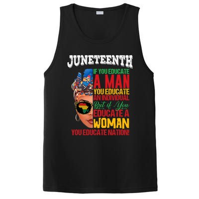 Juneteenth 1865 Celebrating Black Women Our Black Mothers PosiCharge Competitor Tank