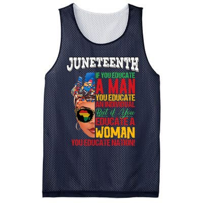 Juneteenth 1865 Celebrating Black Women Our Black Mothers Mesh Reversible Basketball Jersey Tank