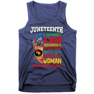 Juneteenth 1865 Celebrating Black Women Our Black Mothers Tank Top