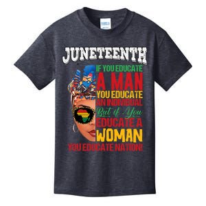 Juneteenth 1865 Celebrating Black Women Our Black Mothers Kids T-Shirt