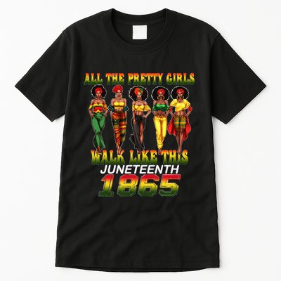 Juneteenth 1865 Celebrate Freedom Celebrating Tall T-Shirt