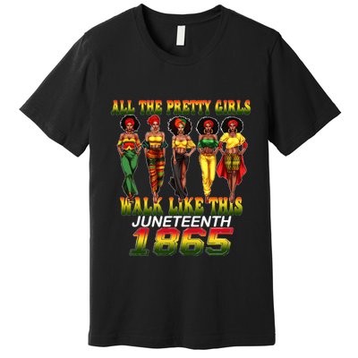 Juneteenth 1865 Celebrate Freedom Celebrating Premium T-Shirt
