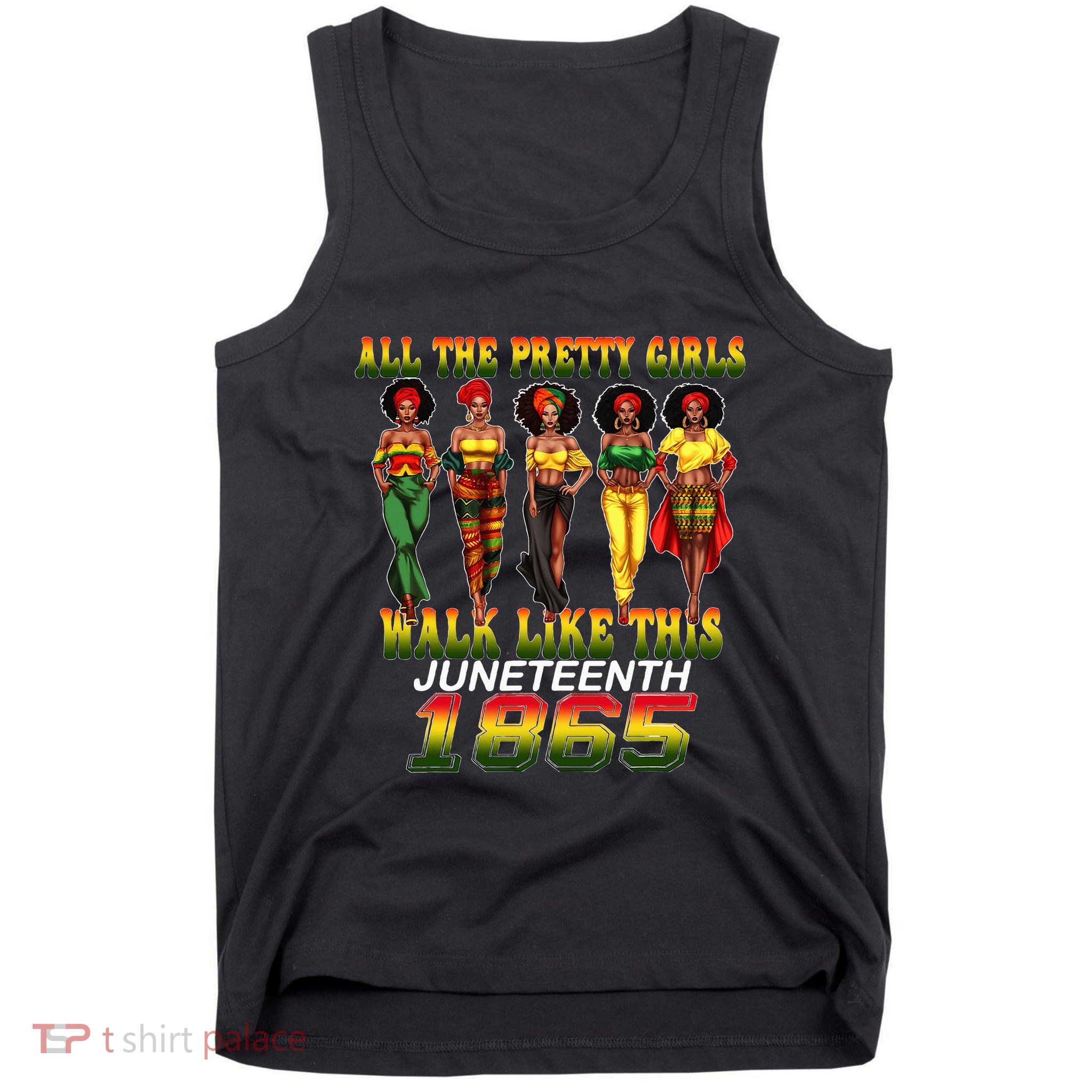 Juneteenth 1865 Celebrate Freedom Celebrating Tank Top