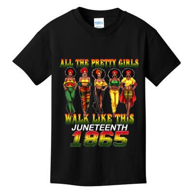 Juneteenth 1865 Celebrate Freedom Celebrating Kids T-Shirt