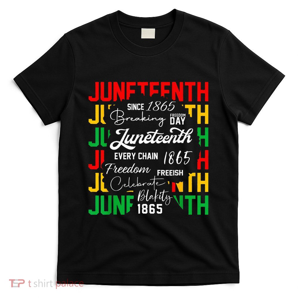 Juneteenth 1865 Celebrate Freedom Celebrating Black Women T-Shirt