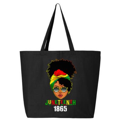 Juneteenth 1865 Celebrate Freedom Celebrating 25L Jumbo Tote