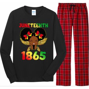 Juneteenth 1865 Celebrate Freedom Day Long Sleeve Pajama Set