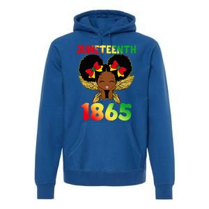 Juneteenth 1865 Celebrate Freedom Day Premium Hoodie