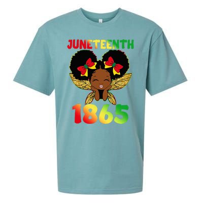 Juneteenth 1865 Celebrate Freedom Day Sueded Cloud Jersey T-Shirt