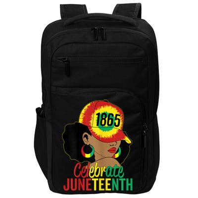 Juneteenth 1865 Celebrate Freedom Day African American Impact Tech Backpack