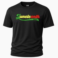 Juneteenth 1865 Celebration Graphic Cooling Performance Crew T-Shirt
