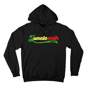 Juneteenth 1865 Celebration Graphic Hoodie