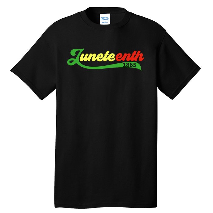 Juneteenth 1865 Celebration Graphic Tall T-Shirt