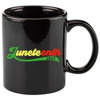 Juneteenth 1865 Celebration Graphic 11oz C Handle Ceramic Mug
