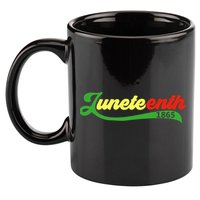 Juneteenth 1865 Celebration Graphic 11oz C Handle Ceramic Mug
