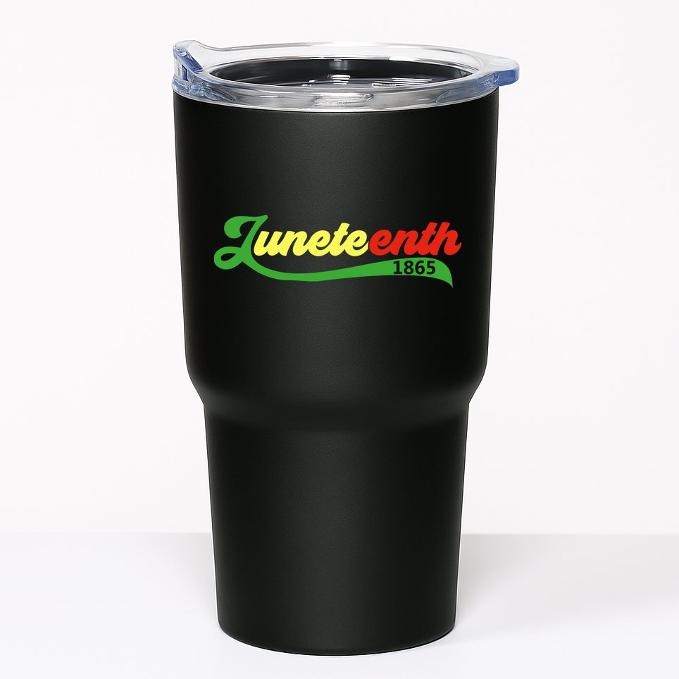 Juneteenth 1865 Celebration Graphic Tumbler