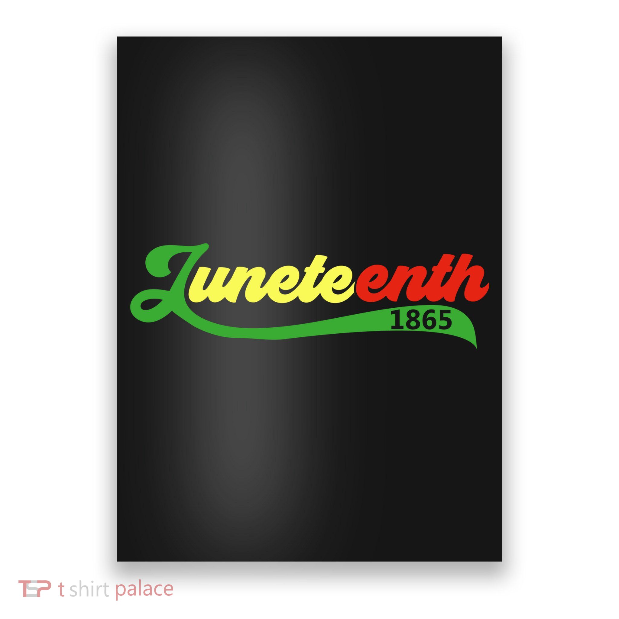 Juneteenth 1865 Celebration Graphic Poster