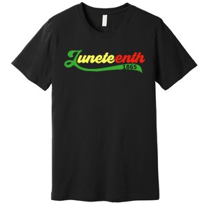 Juneteenth 1865 Celebration Graphic Premium T-Shirt