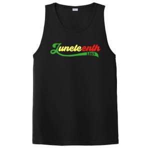 Juneteenth 1865 Celebration Graphic PosiCharge Competitor Tank