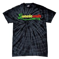 Juneteenth 1865 Celebration Graphic Tie-Dye T-Shirt