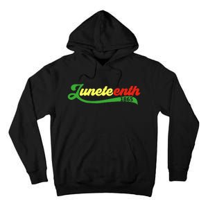 Juneteenth 1865 Celebration Graphic Tall Hoodie