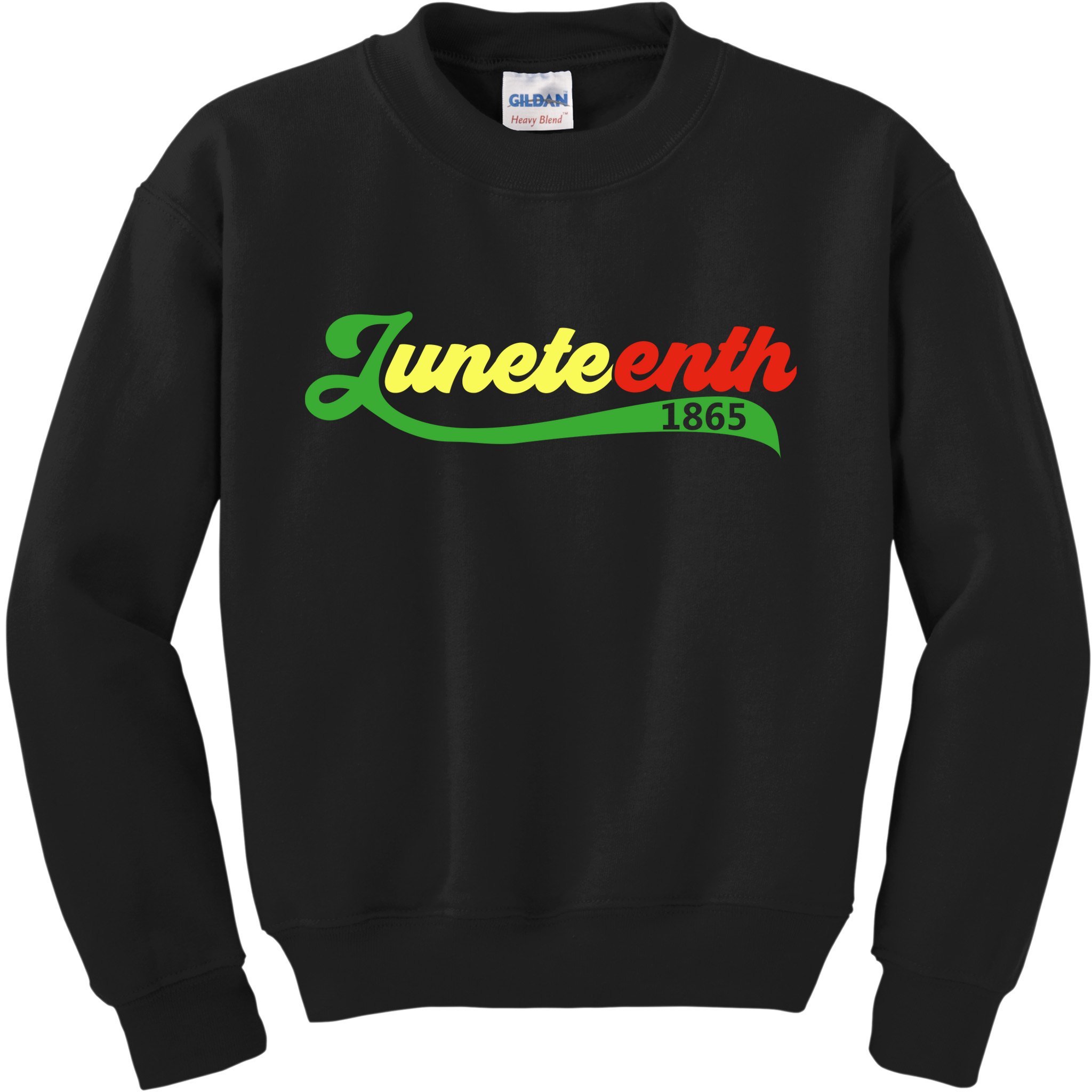 Juneteenth 1865 Celebration Graphic Kids Sweatshirt