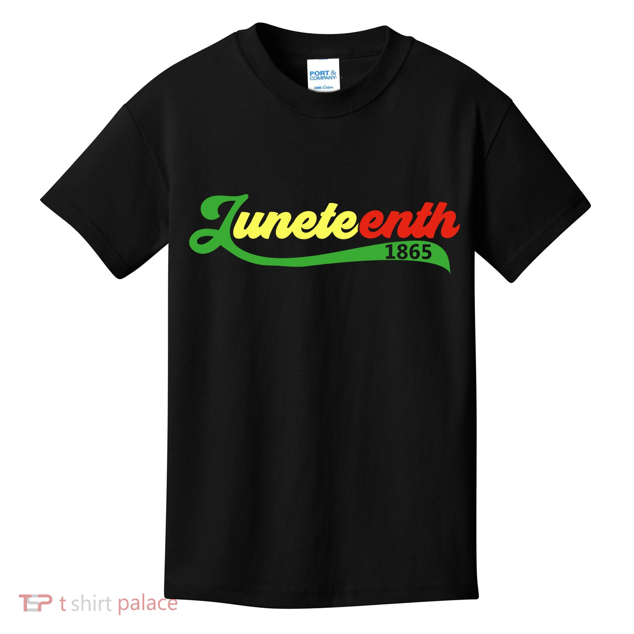 Juneteenth 1865 Celebration Graphic Kids T-Shirt