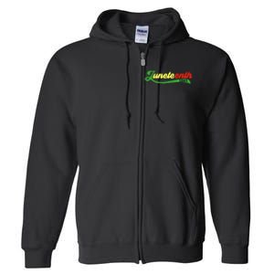 Juneteenth 1865 Celebration Graphic Full Zip Hoodie