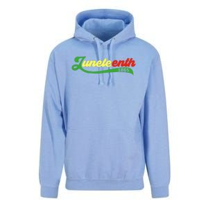 Juneteenth 1865 Celebration Graphic Unisex Surf Hoodie