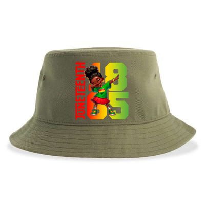 Junenth 1865 Dabbing Vibes Only Black Princess Cool Gift Sustainable Bucket Hat