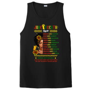 Juneteenth 1865 Dream Like Leader Black History PosiCharge Competitor Tank