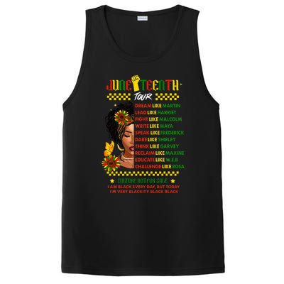 Juneteenth 1865 Dream Like Leader Black History PosiCharge Competitor Tank