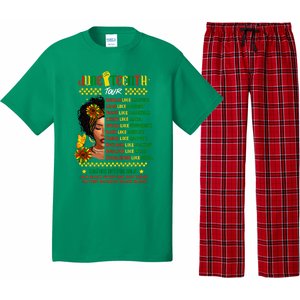 Juneteenth 1865 Dream Like Leader Black History Pajama Set