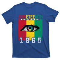 Juneteenth 1865 Eye Graphic Black History African American Gift T-Shirt