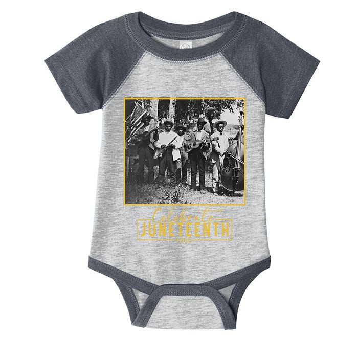 Juneteenth 1900 Emancipation Day Celebration Band Infant Baby Jersey Bodysuit