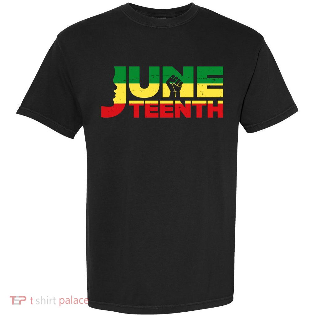 Juneteenth 1865 Freedom Black Pride Garment-Dyed Heavyweight T-Shirt