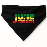 Juneteenth 1865 Freedom Black Pride USA-Made Doggie Bandana