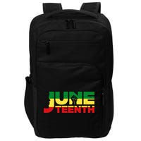 Juneteenth 1865 Freedom Black Pride Impact Tech Backpack