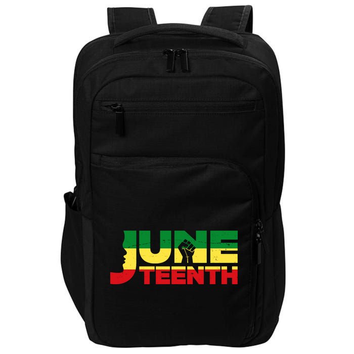 Juneteenth 1865 Freedom Black Pride Impact Tech Backpack
