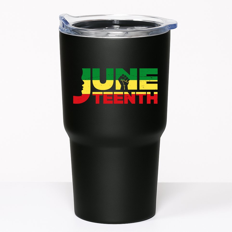 Juneteenth 1865 Freedom Black Pride Tumbler
