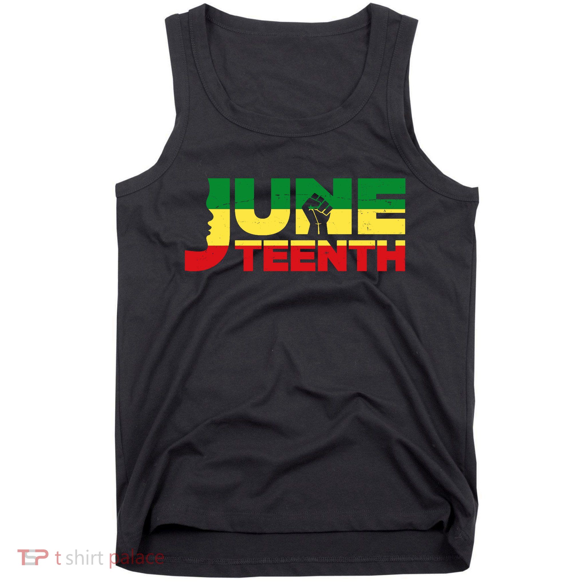 Juneteenth 1865 Freedom Black Pride Tank Top